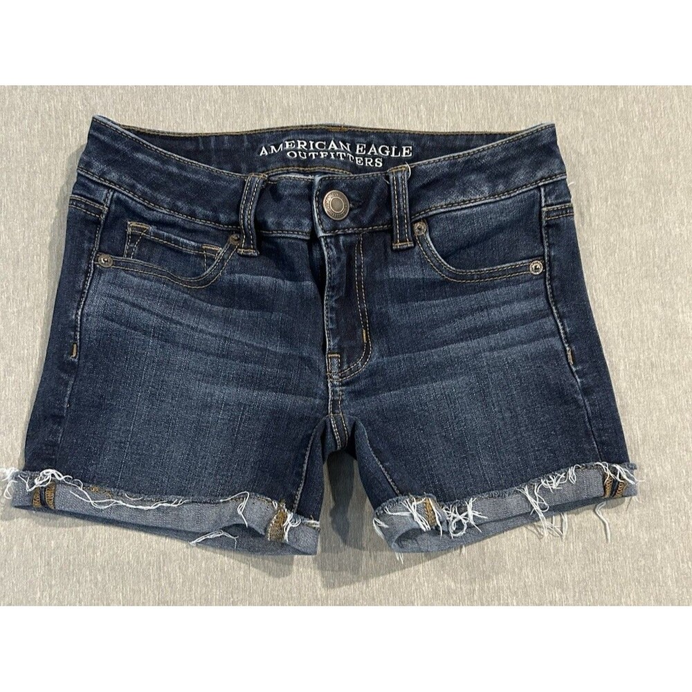 American Eagle Outfitters Women's Size 00 Jean Shorts Super Stretch